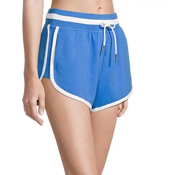 Sports Illustrated Womens Pull-On Short Size L Captivating Blue - Picture 2 of 3